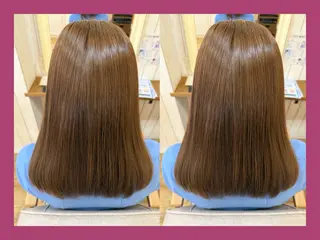 ミディアム カラー 髪質改善/ハイトーン /茅ヶ崎/YUKAのヘアスタイル