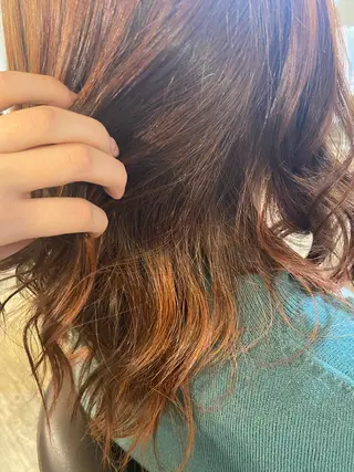 ミディアム カラー 立花 ふたば🌱のヘアスタイル