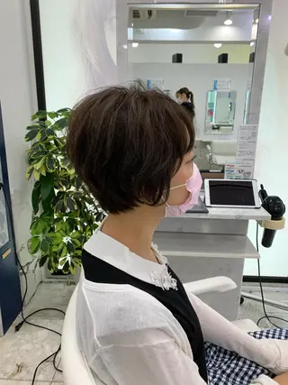 ショート カラー 相武台ショート特化 💐川崎希💐のヘアスタイル