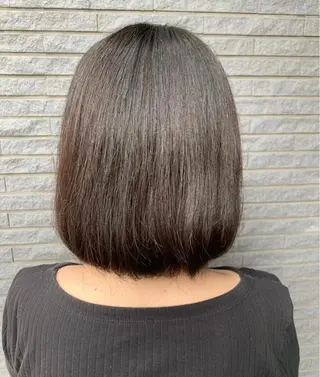 ショート カラー パーマ ヘアアレンジ 髪質改善&Spa fee南越谷2号店所属・髪質改善/南越谷/ 山岸彩夏のヘアスタイル