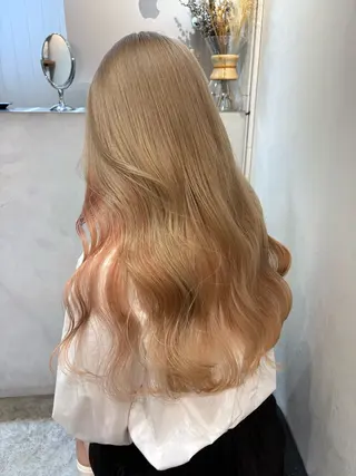 ロング カラー 🧸艶々韓国ヘア 🧁mizunaのヘアスタイル