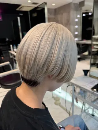 ショート 甘ふわgirly🎀 ハイトーン🤍Ramのヘアスタイル