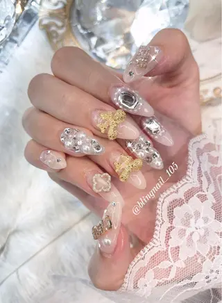 ネイル 23時まで❤︎韓国、 ワンホンネイルのネイルデザイン