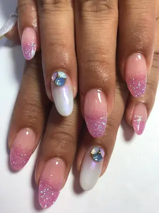 ネイル rukianail 新里のネイルデザイン