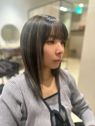 ミディアム VIVIE【ヴィヴィ】所属・髪質改善/韓国風 レイヤー/田村祐樹のヘアスタイル