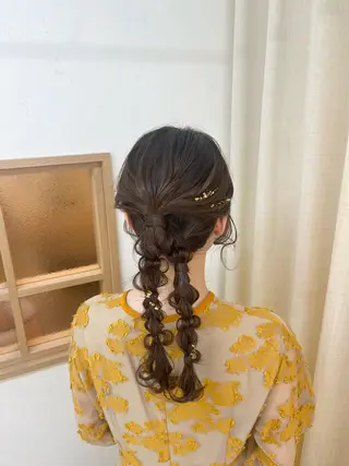 ヘアアレンジ 参列・イベントヘア♡ ゆいなのヘアスタイル