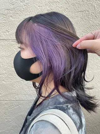 ミディアム カラー 海外レイヤー 🇺🇸/ヒナコのヘアスタイル