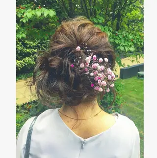 ヘアアレンジ 💙美髪救世主💙 関華蓮のヘアスタイル