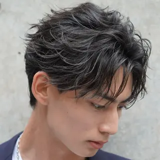 パーマ メンズ 仙台メンズパーマ/ fifth/丸山佳叶のヘアスタイル