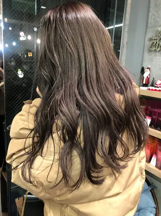 ロング rii-🩰 トレンド韓国ヘアのヘアスタイル