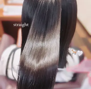 ロング こすが あかり/ 縮毛矯正のヘアスタイル