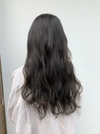 ロング カラー 島袋 ナオユキのヘアスタイル