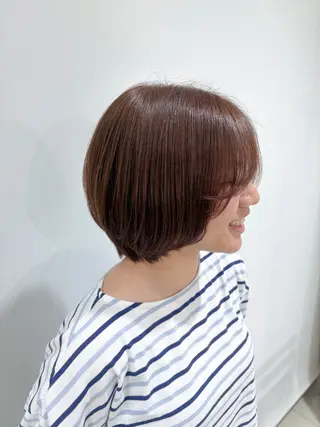 ショート 石平 暖のヘアスタイル