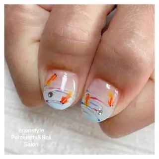 ミディアム ネイル 👑enen style👑のネイルデザイン