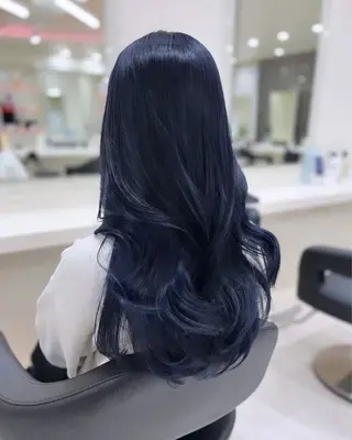 カラー 米元 ひなののヘアスタイル