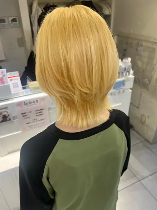 ミディアム カラー ヘアアレンジ 🌷山田 有友名🌷のヘアスタイル