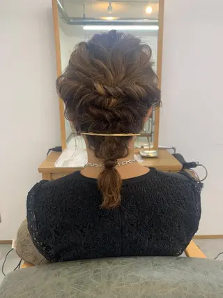 ヘアアレンジ cirrus🕊 山縣あかりのヘアスタイル
