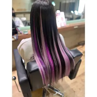 ロング 指名人気１位❤️韓国 エクステ🐯mi🐾のヘアスタイル