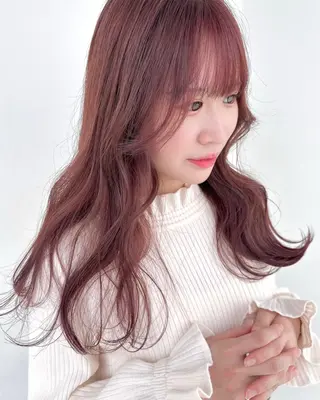 カラー 梅津 光帆のヘアスタイル