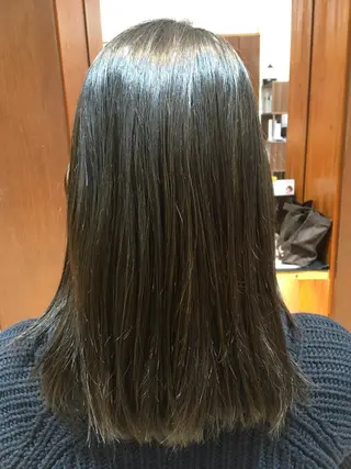 セミロング カラー ✨🌿大人可愛い愛さ れhair🌿✨松本のヘアスタイル