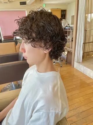 パーマ メンズ エアフローアンビシャン所属・村松 寛太のヘアスタイル