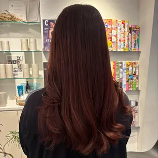 ロング カラー 草野 亜弥のヘアスタイル