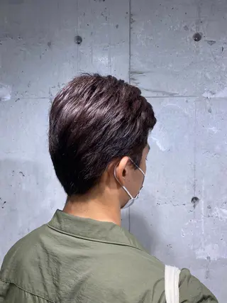 ショート カラー IS所属・横浜美容室/透明感 カラー/レイヤーのヘアスタイル