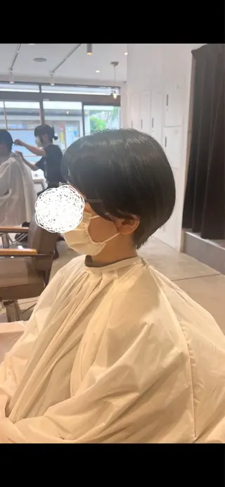ショート fuuga所属・☻ ayakaのヘアスタイル