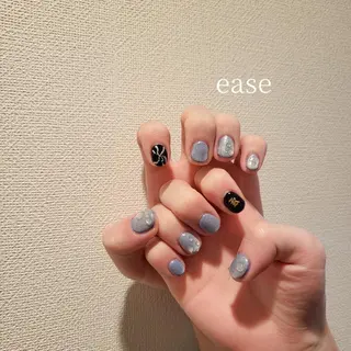 ショート カラー キッズ パーマ ネイル ヘアアレンジ マツエク・マツパ メンズ アイブロウ ChouChou  NAILSALONのネイルデザイン