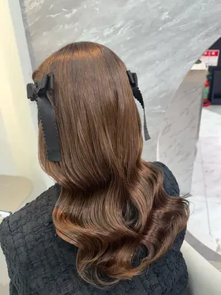 ヘアアレンジ 韓国ヘア‎🪽 あんじぇ‎🤍池袋のヘアスタイル