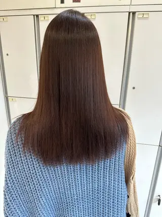 ロング 髪質改善AUSTIN登戸所属・ICHIKA/暖色 カラー / Wカラーのヘアスタイル