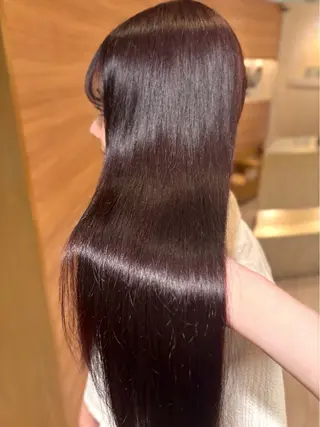 カラー 艶盛れ透明感カラー/ kanna🖤のヘアスタイル