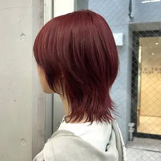 ショート カラー ✨うる艶/ブリーチ✨ 𝓡𝒖𝓷𝐚💋のヘアスタイル