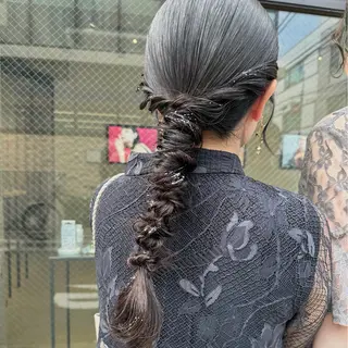 ロング ヘアアレンジ 🌐サトウ リョウ🌐のヘアスタイル