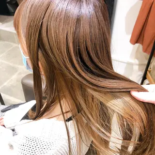 ロング カラー 高木 櫻のヘアスタイル