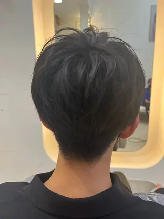 ショート メンズ 堀井 凌平のヘアスタイル