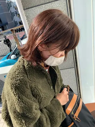 ミディアム 新海 芳樹のヘアスタイル