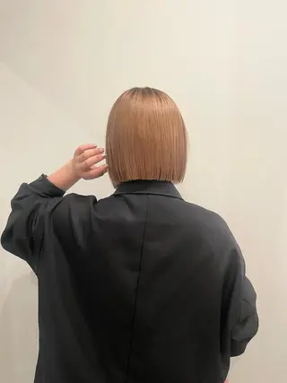 ショート カラー 渋谷 留菜のヘアスタイル