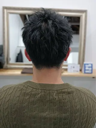 ショート メンズ eclat hairのヘアスタイル