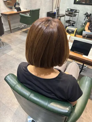 ショート 美容室フェリーザ奏の杜店所属・植松 みくのヘアスタイル