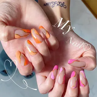 ネイル RiLion💗 Risa🦋💜のネイルデザイン