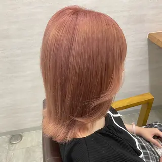 ミディアム カラー ヘアセット無料モデル 募集／栄／久屋／谷崎のヘアスタイル