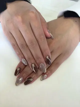 ネイル 💎🐰 saki. m 🐰💎のネイルデザイン