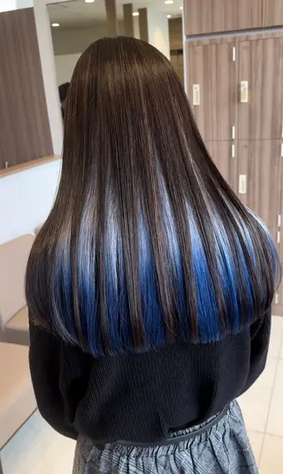 ロング カラー 【ケアブリーチ特化】 中村　玲仁のヘアスタイル