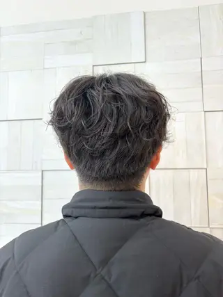 パーマ メンズ SoRa所属・ショート/ボブ /髪質改善縮毛矯正のヘアスタイル