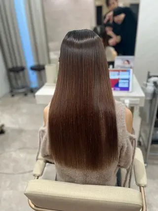 ロング パーマ 髪質改善ストレート 🫧拓馬のヘアスタイル