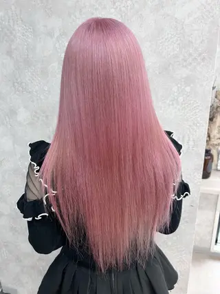 ロング カラー ヘアアレンジ 💕ブリーチ/ヘアメ 🎀YUUKAのヘアスタイル