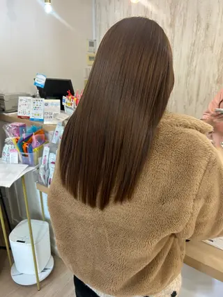 セミロング レイヤーカット/髪質 改善✨/藤田侑花のヘアスタイル