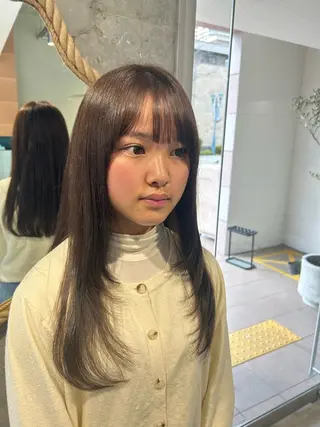ロング 松塚 蒼のヘアスタイル