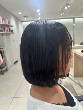 ショート パーマ 巖本 真希のヘアスタイル